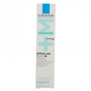 La Roche-Posay Effaclar Duo+M Soin triple correction. Tube 40ML