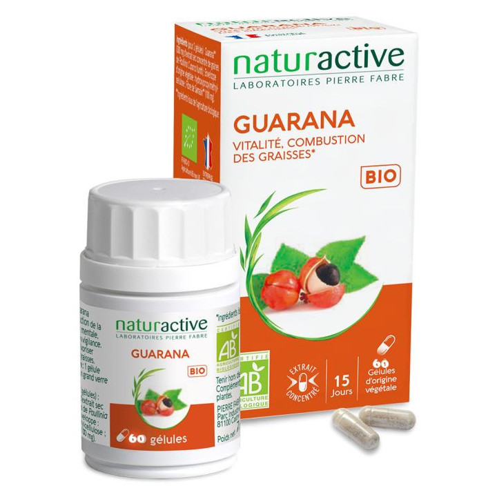 Naturactive Guarana 200mg 60 capsules