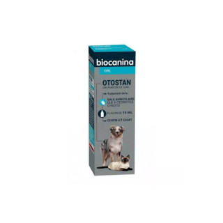 Biocanina ORL Otostan Acaricide Treatment for Ear Mites 15ml bottle