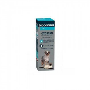 Biocanina ORL Otostan Acaricide Treatment for Ear Mites 15ml bottle