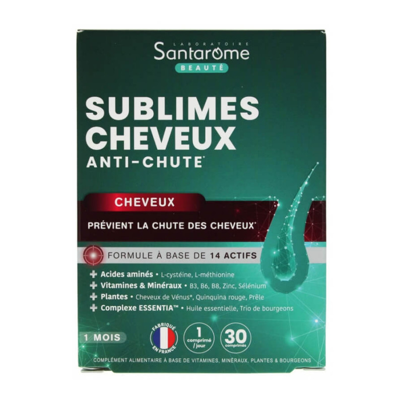 Santarome Sublimes Cheveux Anti-Chute 30 Comprimés 3455540004532