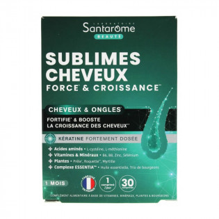 Santarome Sublimes Cheveux Force & Croissance 30 Comprimés 3455540004549