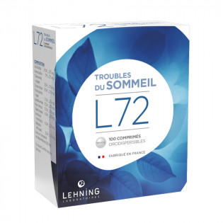 Lehning L72 Minor Sleep Disorders 100 tablets