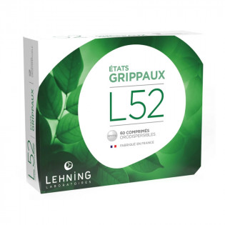 L52 Lehning Etats Grippaux - 60 comprimés orodispersibles 3400930163351
