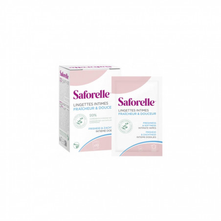 Iprad Saforelle Lingettes Intimes. x10 sachets individuels 3700399100912