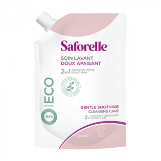 Saforelle Gentle Cleansing Care Intimate Hygiene Refill 400ML