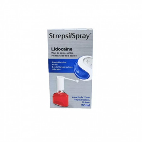 Strepsils Lidocaïne collutoire spray 20ml 3400934000881