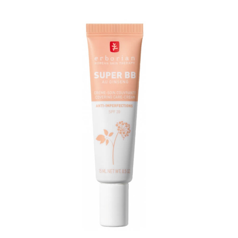 Erborian Super BB au Ginseng 15 ml Teinte Clair 8809255787085