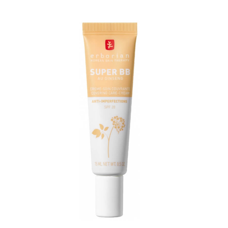 Erborian Super BB au Ginseng 15 ml Teinte Nude 8809255787122