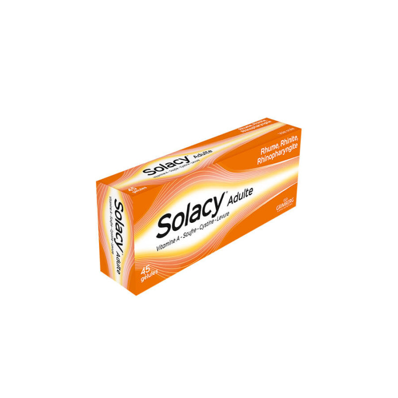 Solacy adulte 45 gélules 3400931739593