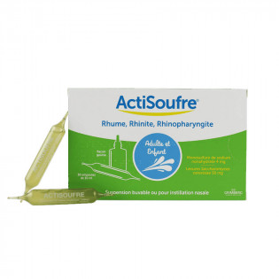Actisulf Ampoule of 10ml Drinkable/Nasal per 30