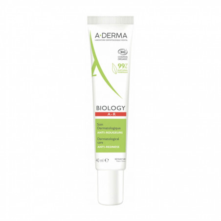 A-DERMA Biology A-R Soin Dermatologique Anti-Rougeurs Bio 40 ml 3282770146691