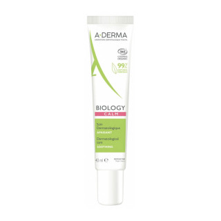 A-DERMA Biology Calm Soin Dermatologique Apaisant Bio 40 ml 3282770146677