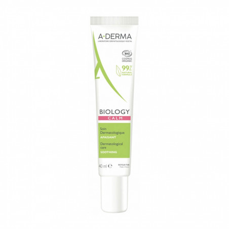 A-DERMA Biology Calm Soin Dermatologique Apaisant Bio 40 ml 3282770146677