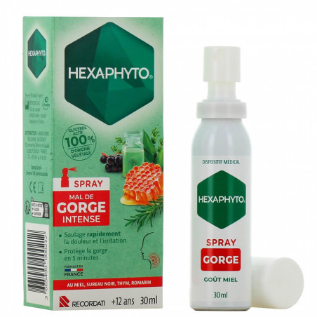 Hexaphyto Spray mal de Gorge 30 ml 3665490000212