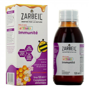 Zarbeil Sirop pour l'Immunité enfant 120 ml 3574661722313