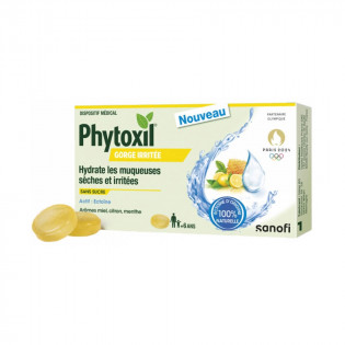 Sanofi Phytoxil Gorge Irritée Miel Citron Menthe 16 Pastilles