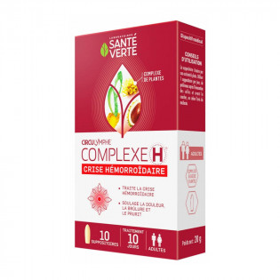 Santé Verte Circulymphe Complex H 10 Suppositories