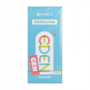 Eden Gen Extra-Fin 12 Préservatifs 3664789000223