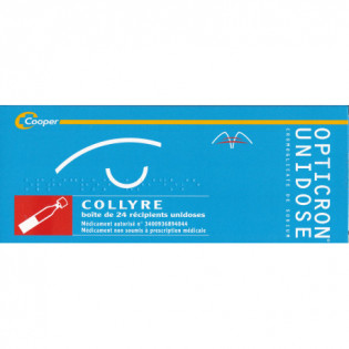 Cooper Opticron Collyre 24 Unidoses