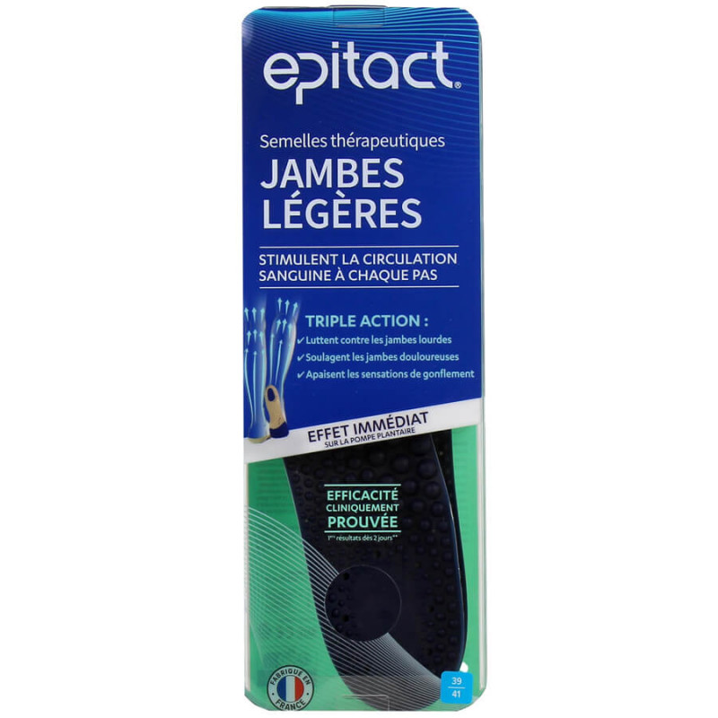 Epitact semelles thérapeutiques jambes légères taille 39-41 3660396020432