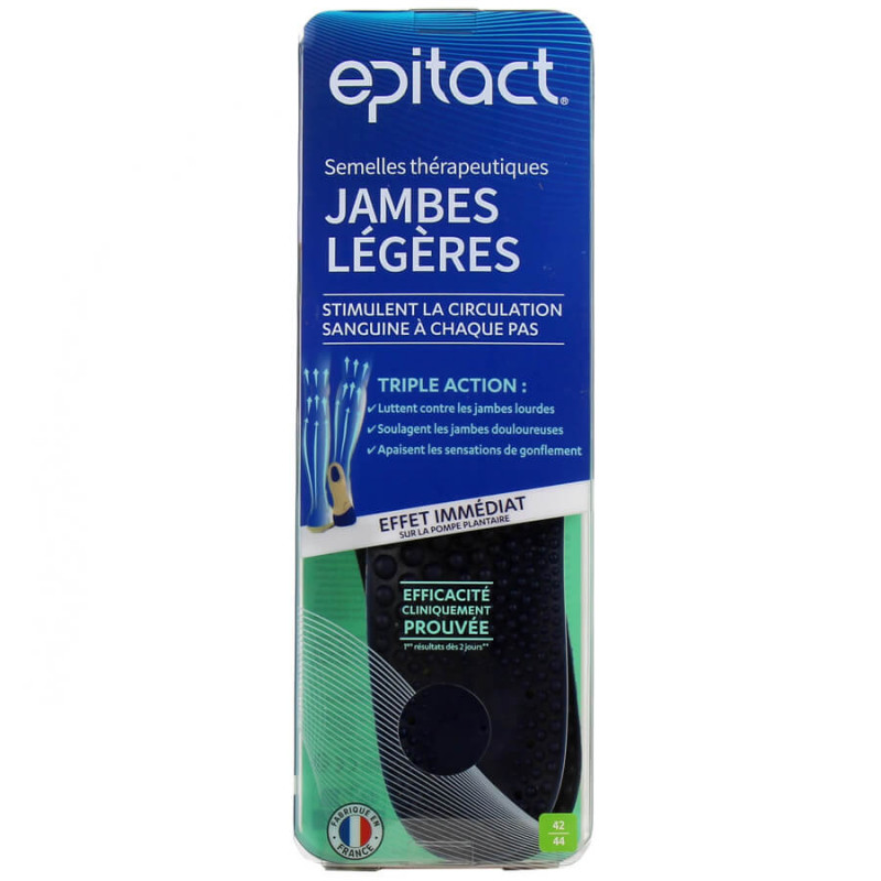 Epitact semelles thérapeutiques jambes légères taille 42-44 3660396020449