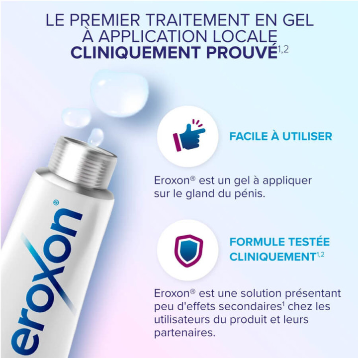 Eroxon Stimgel Erectile Dysfunction 4 single doses