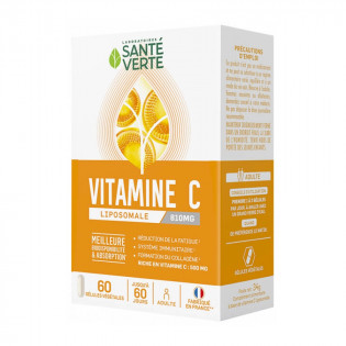 Santé Verte Vitamine C Liposomale 60 gélules végétales 3700695203232