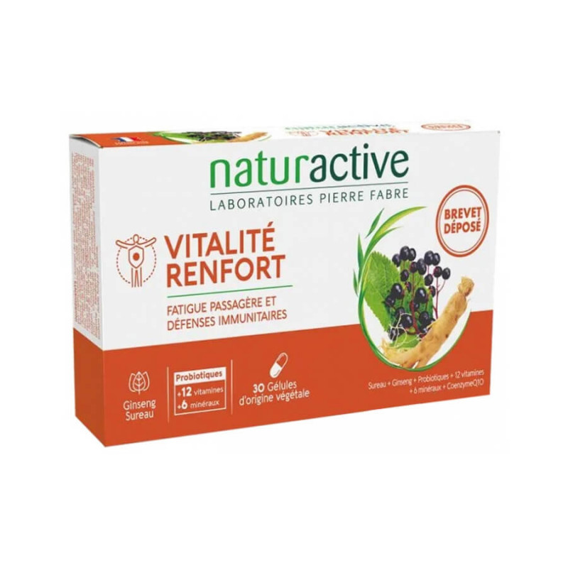 Naturactive Vitalité Renfort 30 gélules 3665606002185