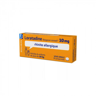 Biogaran Loratadine 10 mg Biogaran Conseil 7 comprimés