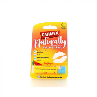 Carmex Naturally Baume lèvres Intensément hydratant pastèque 4,25g 3664789000544