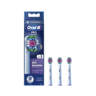 Oral-b Brossettes 3d white pro x3 blanc 8006540895184