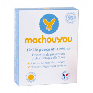 Machouyou 1st Teething Device Orange Succion Weaning