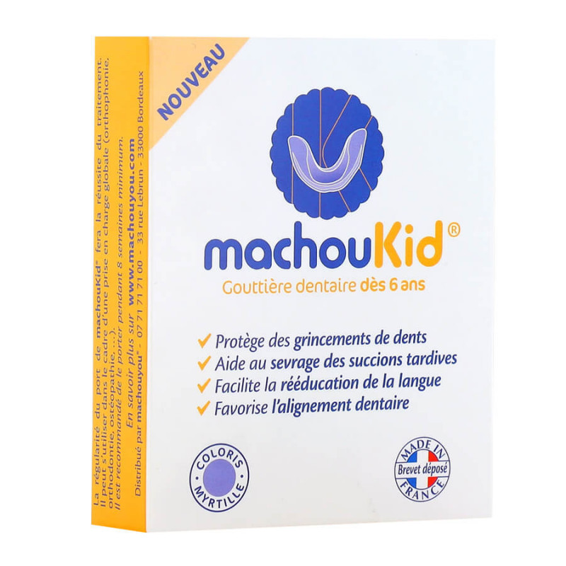 Machoukid gouttière dentaire enfant dès 6 ans 3770005664114