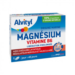 Alvityl Magnésium Vitamine B6 45 Comprimés 3664492014401