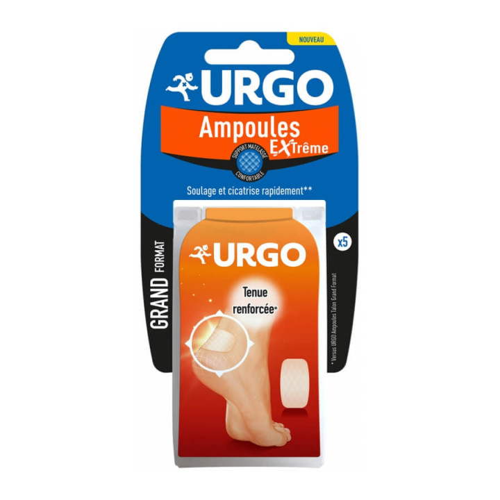 Urgo Extreme Blisters 5 Large Dressings