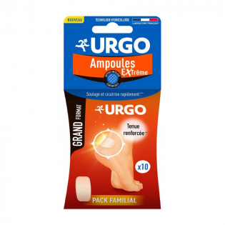 Urgo Ampoules Extrême 10 Pansements Grand Format 3664492021942