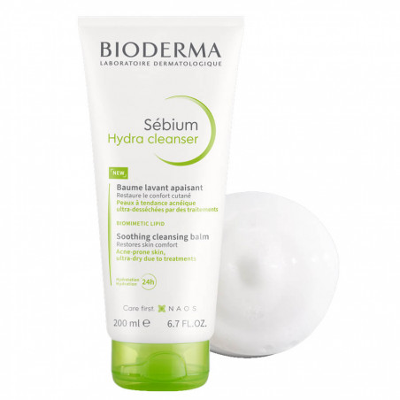 Bioderma Sébium Hydra Cleanser Baume Lavant Apaisant 200 ml 3701129809273