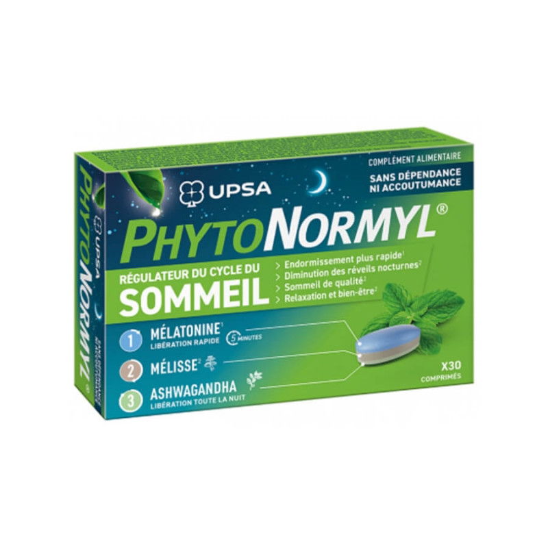 UPSA Phytonormyl Sommeil 30 Comprimés 3585550000849