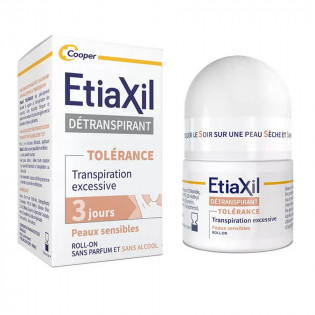 Etiaxil Traitement Détranspirant Confort+ Aisselles Peaux Sensibles Roll-On 15 ml