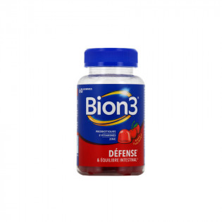 Bion 3 énergie arome fruits rouges 60 gommes 8700216273329