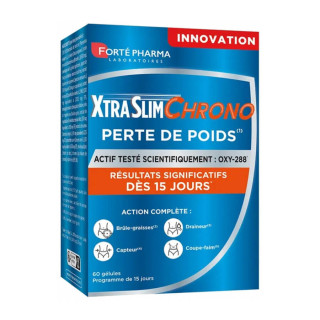 Forté Pharma XtraSlim Chrono Weight Loss 60 Capsules