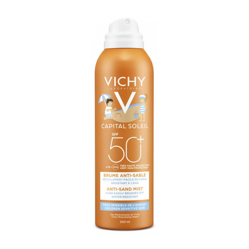 Vichy Idéal Soleil Brume Anti-Sable Enfants SPF50 200 ml 3337875558037