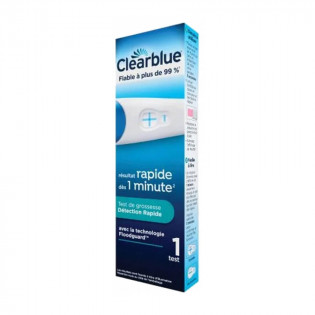 Clearblue Plus Test de grossesse boite d'un test 5011321715257