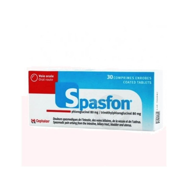 Spasfon 80mg box of 30 cps