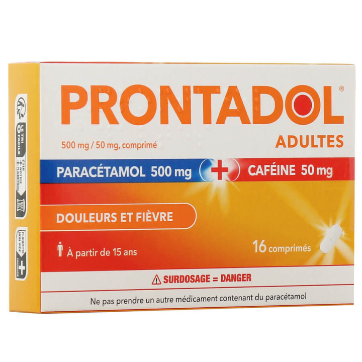 PRONTADOL ADULT 16 DRY FILM TABLETS
