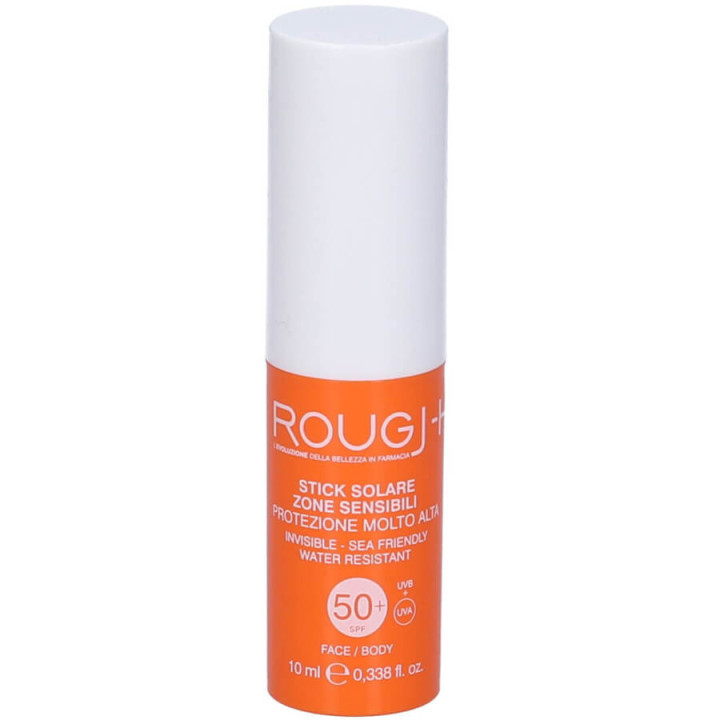 Rougj+ Stick Solaire Zones Sensibles SPF50+ 10 ml 8032622278866