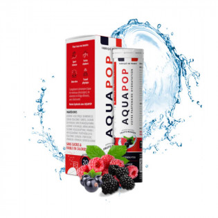 Aquapop Recovery and Hydration Red Fruits 20 Effervescent tablets