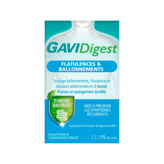 GAVIDigest Flatulence and Bloating 15 capsules