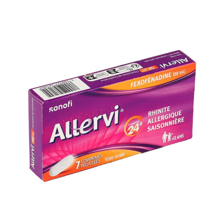 Allervi 24H Seasonal allergic rhinitis 7 tablets